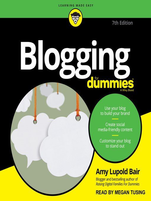Title details for Blogging For Dummies by Amy Lupold Bair - Available